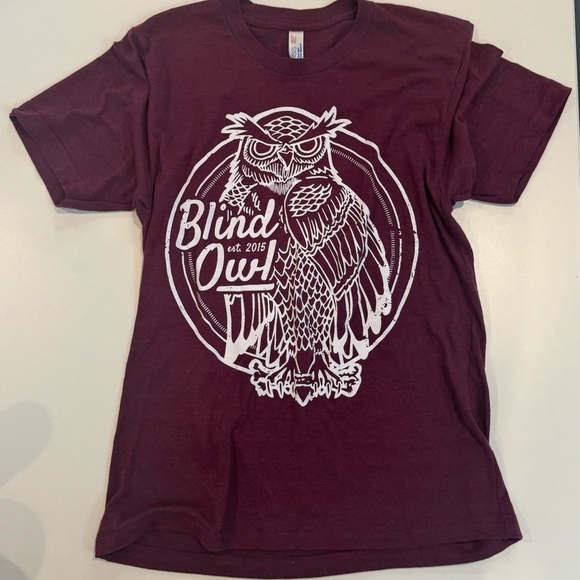 American Apparel Other - American Apparel Maroon Graphic T-Shirt